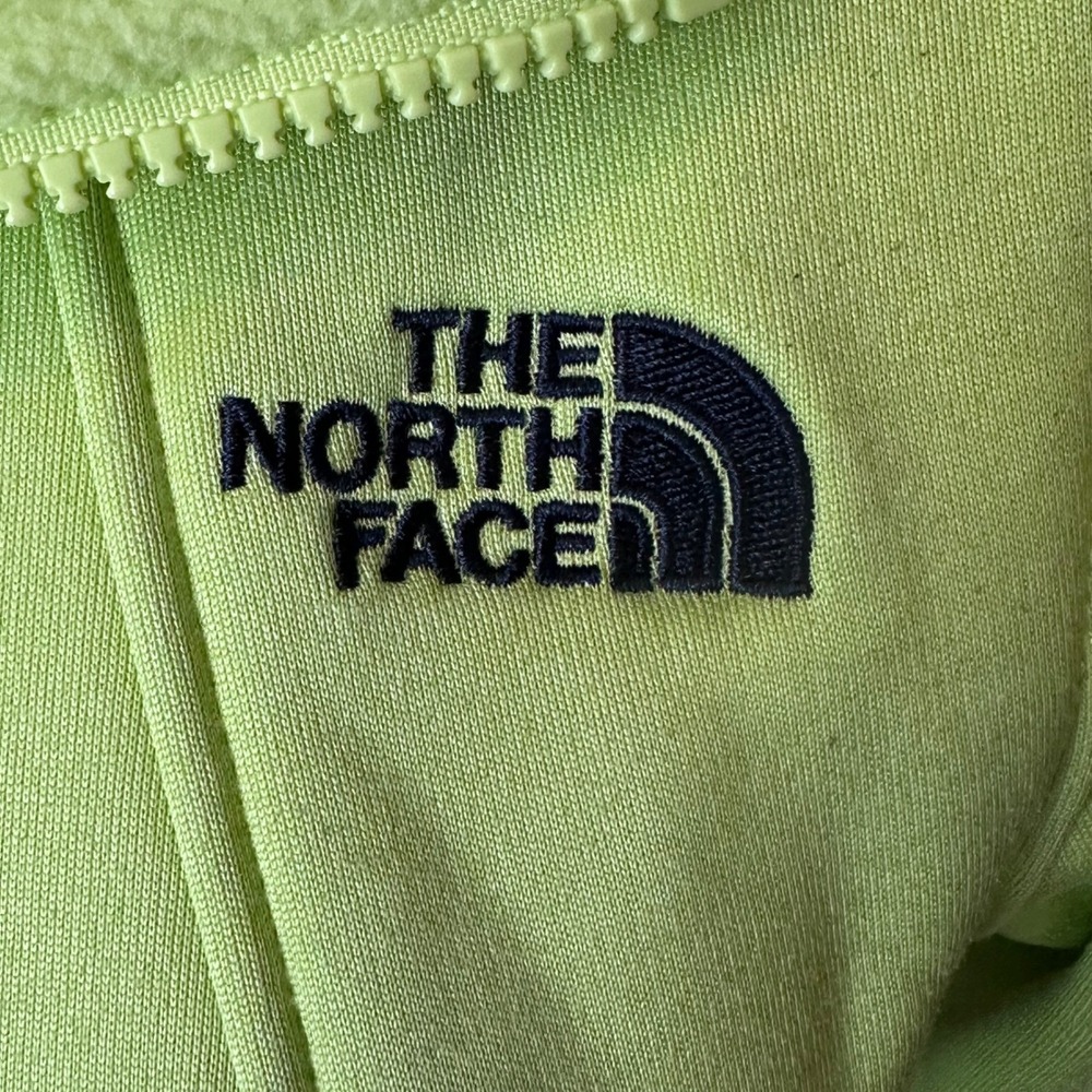The North Face Jacket Women's‎ Small Lime Green Highanddry Fleece Liner Full Zip - Picture 7 of 13